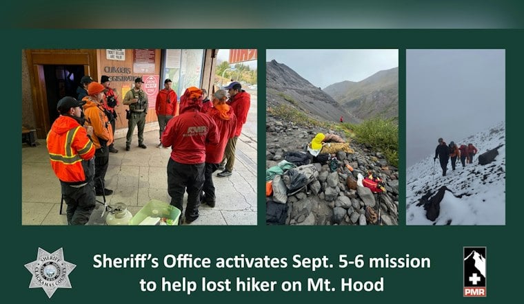 Lost Mt. Hood Hiker Stuck at Waterfall for Hours, 14-Hour Rescue Saves Him