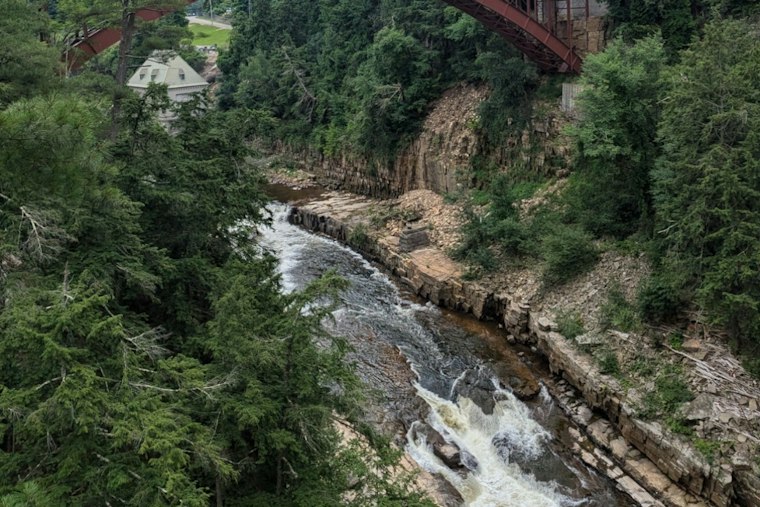 Man, 60, Dies After Jumping From Ausable Chasm Bridge in Chesterfield