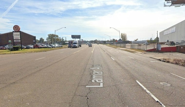 Man Critical After Sedan Is Crushed Between Semi, Garbage Truck on Lamar Ave