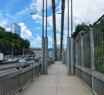 Man Dies After Climbing Fence, Jumping From GWB Northwalk in Fort Lee
