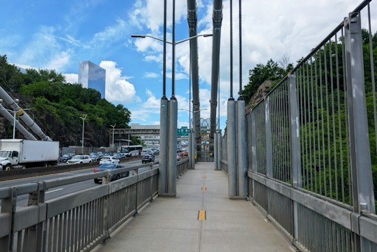 Man Dies After Climbing Fence, Jumping From GWB Northwalk in Fort Lee