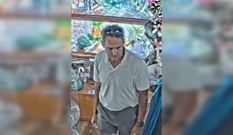 Man Sought In Ship Store Theft At Singer Island's Sailfish Marina Resort