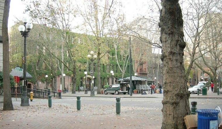 Man Stabbed in Occidental Square Near Downtown Seattle, Suspect Still At Large