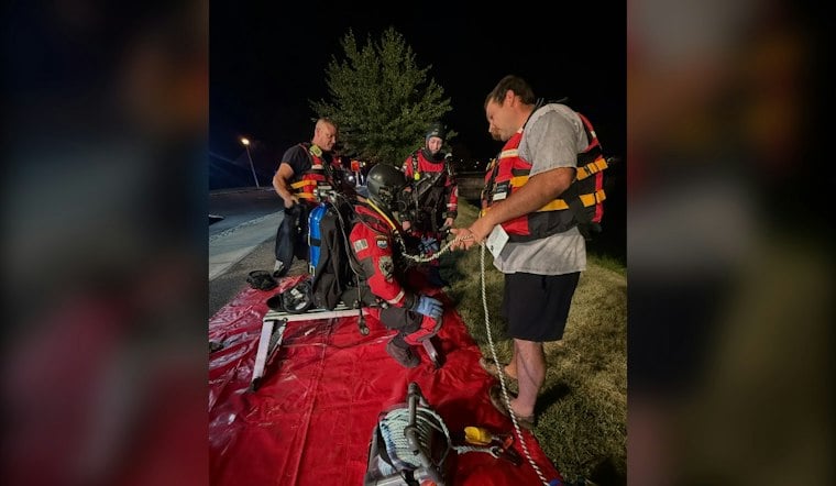 Manchester Police Pull Driver From Sinking Car in Renaissance Pond