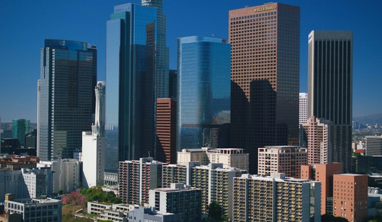 Marine Layer Muscles In As Downtown LA Swaps Heat Wave For Foggy 80s