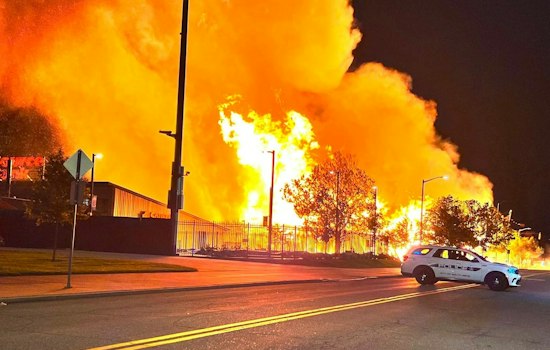 Massive Fire Erupts Near Lafayette Boulevard, South Bend's Third Blaze on Same Corridor