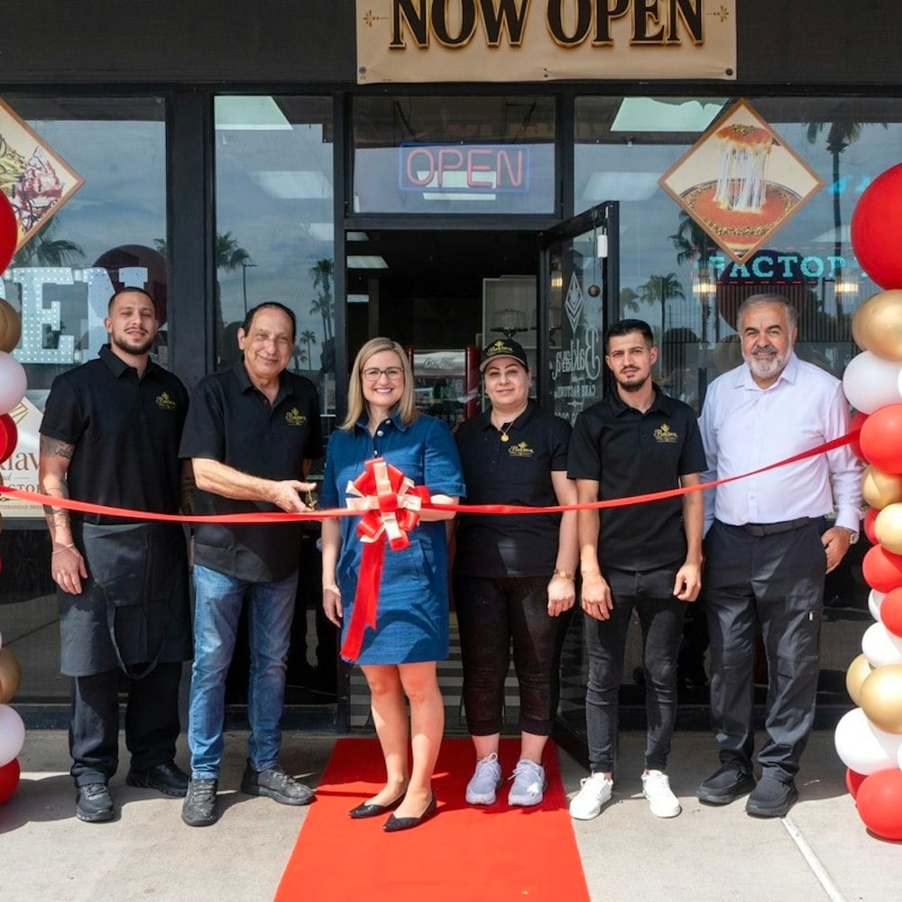 Mayor Gallego Samples Dubai Chocolate at New North Phoenix Baklava Shop