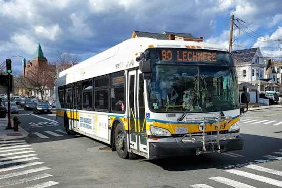 MBTA Bus Slams Into Cars, Utility Pole in Medford Crash Near Fellsway West