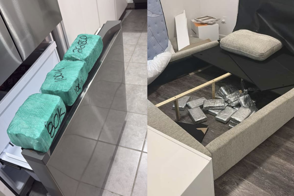 McAllen Stash House Bust Nets $700,000 in a Freezer, 80 Pounds of Cocaine Under a Bed