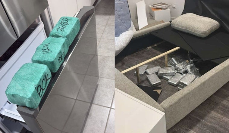 McAllen Stash House Bust Nets $700,000 in a Freezer, 80 Pounds of Cocaine Under a Bed