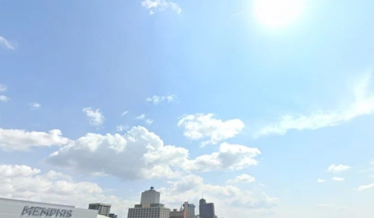 Memphis to Sizzle Near 100 Monday Before Late-Week Storms Roll In