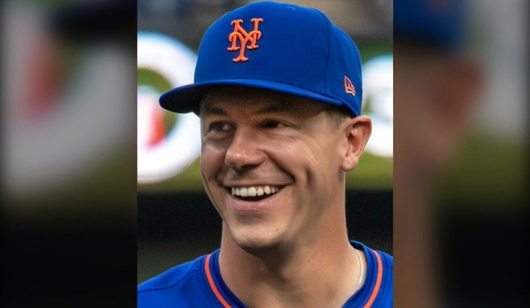 Mets' Jared Young Carted Off After Knee to Head From Pitcher McLean