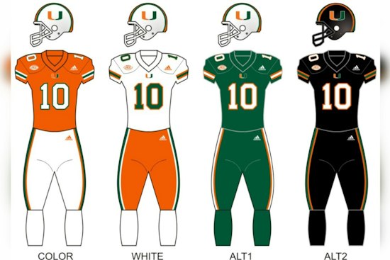 Miami Hurricanes Bring Back 2001 Title Look With Adidas Throwbacks