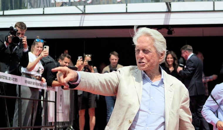 Michael Douglas Returns to SF Stage Where His Career Began, Golden Gate Theatre