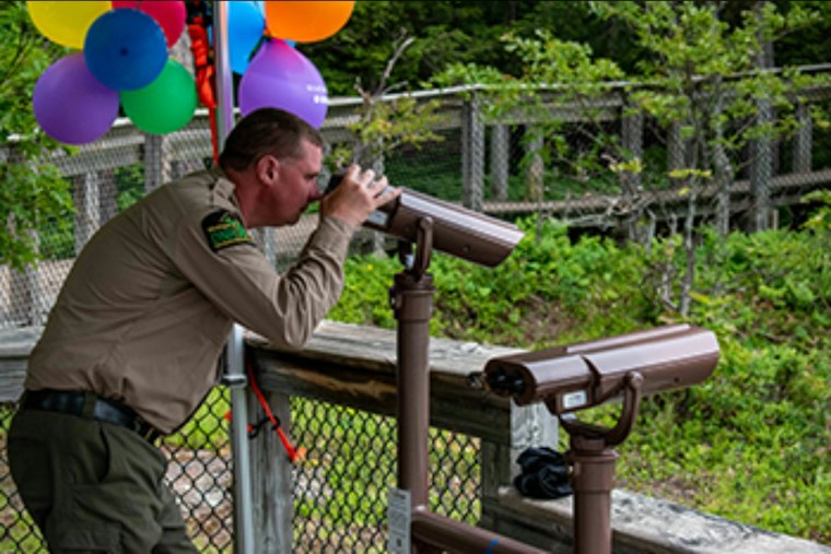 Michigan State Parks Add Color-Correcting Viewfinders So Everyone Can See Fall Foliage