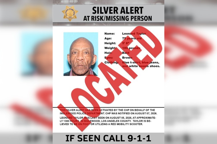 Missing Inglewood Man, 75, Found Safe After Weeks-Long Silver Alert Search