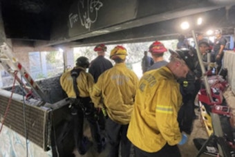 Modesto Firefighters Pull Man From 20-Foot Stormwater Vault Under Bridge