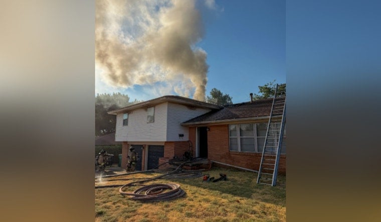 Monitored Alarm Saves NW OKC Home After Tuesday Morning Blaze