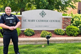 Monroe Wrestling Coach Becomes First Full-Time School Officer at SMCC
