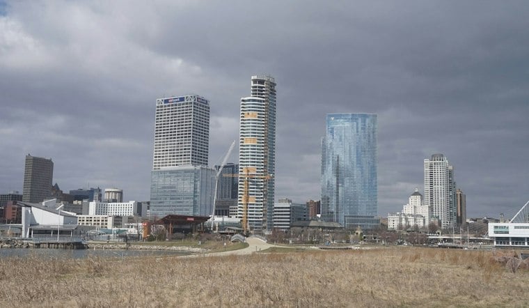 Morning Boomers, Rough Surf Slam Milwaukee as Storms Whip Lake Michigan