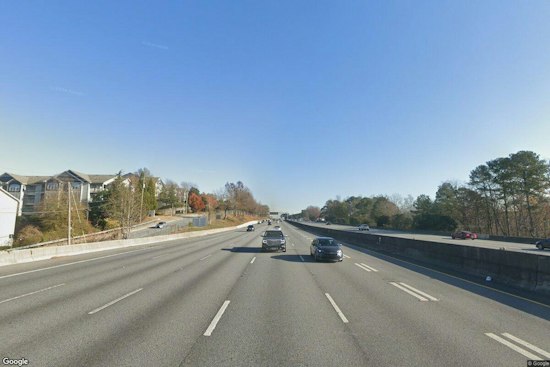 Motorcycle Fire, Three Riders Hurt in I-85 Crash at Shallowford Road