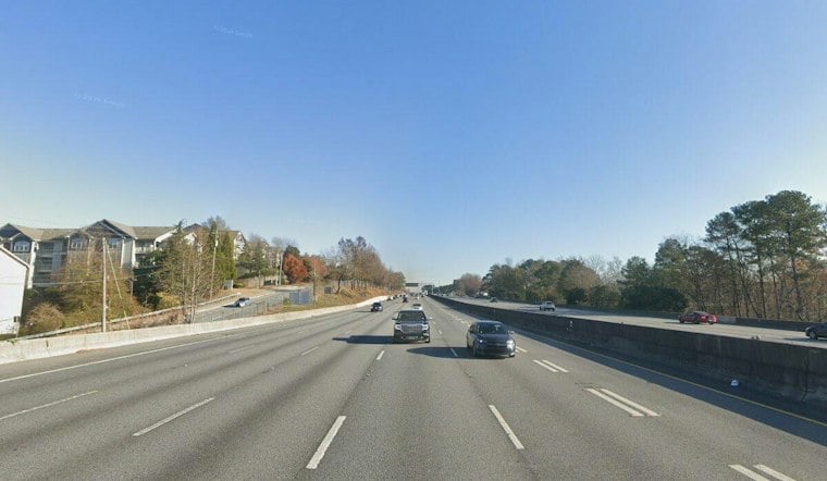 Motorcycle Fire, Three Riders Hurt in I-85 Crash at Shallowford Road