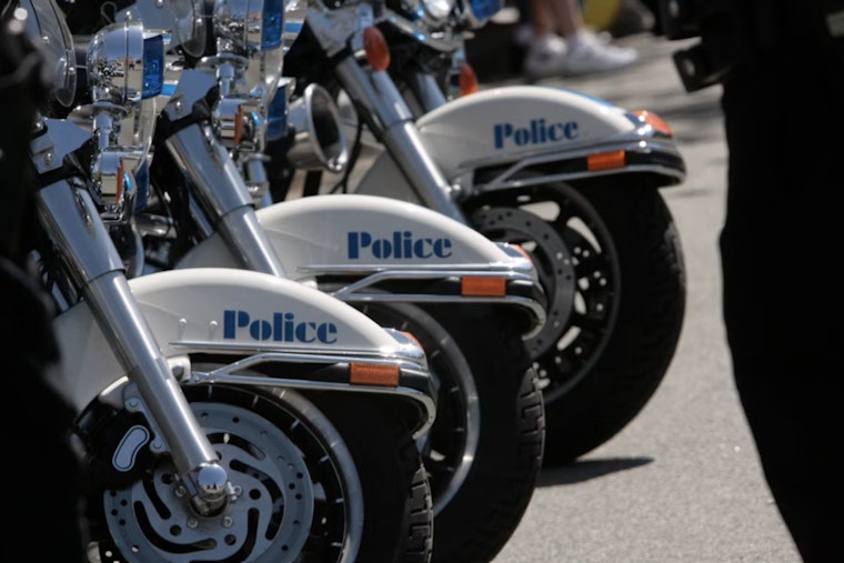Motorcycle Officer Hospitalized After Crash During Funeral Escort on North Side