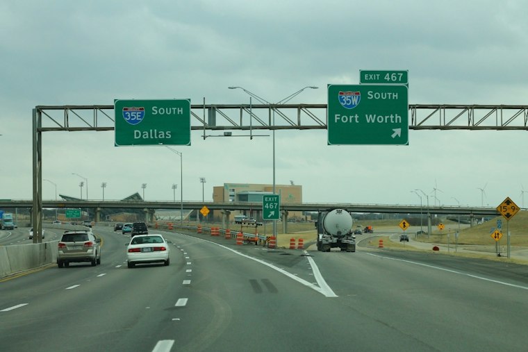 Motorcyclist Dies in North Freeway Crash in Fort Worth