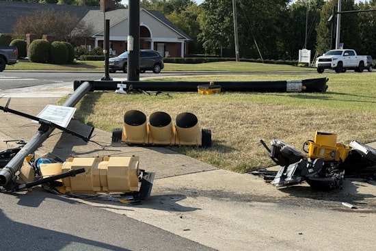 Mt. Juliet Driver Blacks Out, Slams Into Traffic Light, Wakes Up in ICU