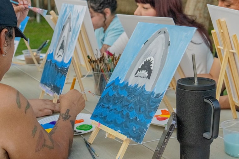 Napa's Action Art Fest Draws Hundreds Back to the Rail Arts District