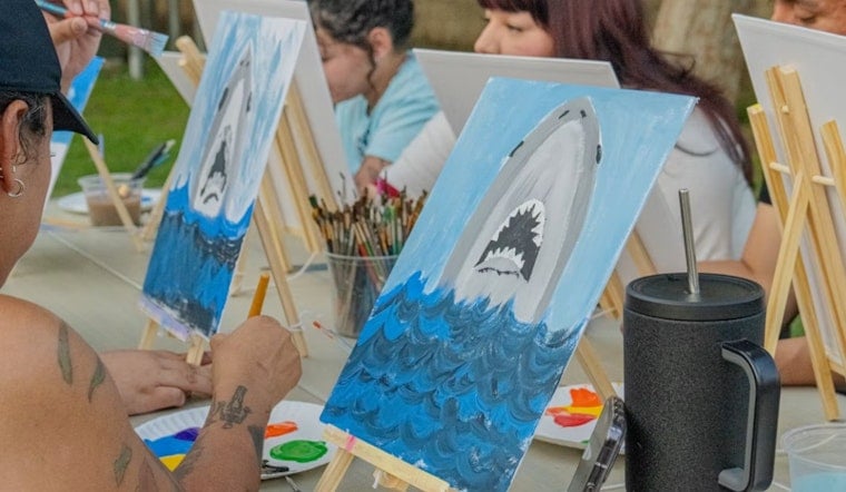 Napa's Action Art Fest Draws Hundreds Back to the Rail Arts District