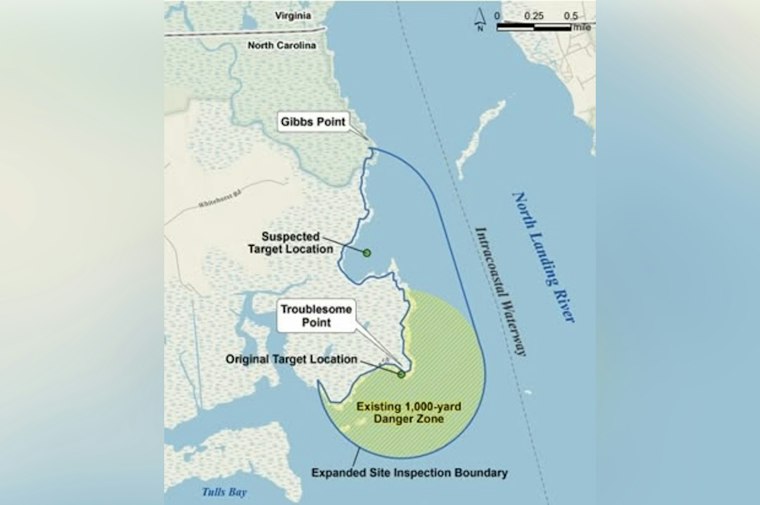 Navy Divers Hunt Cold War Bombs Buried 60 Years in Currituck County River