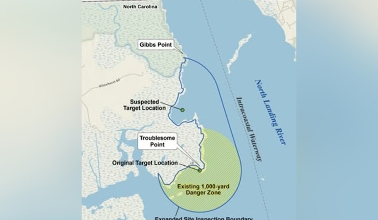 Navy Divers Hunt Cold War Bombs Buried 60 Years in Currituck County River