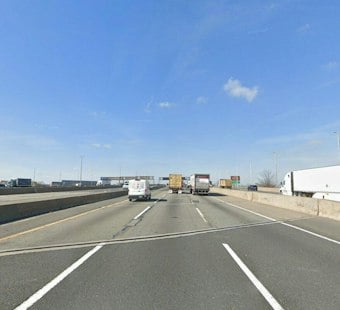 Newark Turnpike Crash Traps Trucker, Sends Two to University Hospital