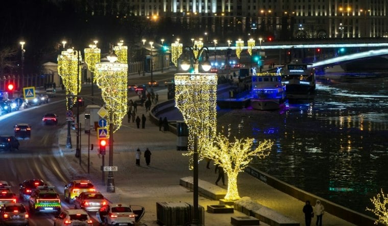 Newport Dunes Lights Up Back Bay With Floating Trees for 36th Straight Year