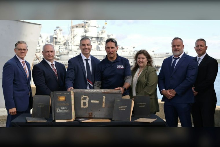 Nine Lost USS Massachusetts Relics Return to Fall River After 30 Years