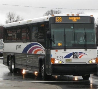 NJ Transit Bus Pins Ridgefield Woman Under Wheel in Hackensack Crosswalk
