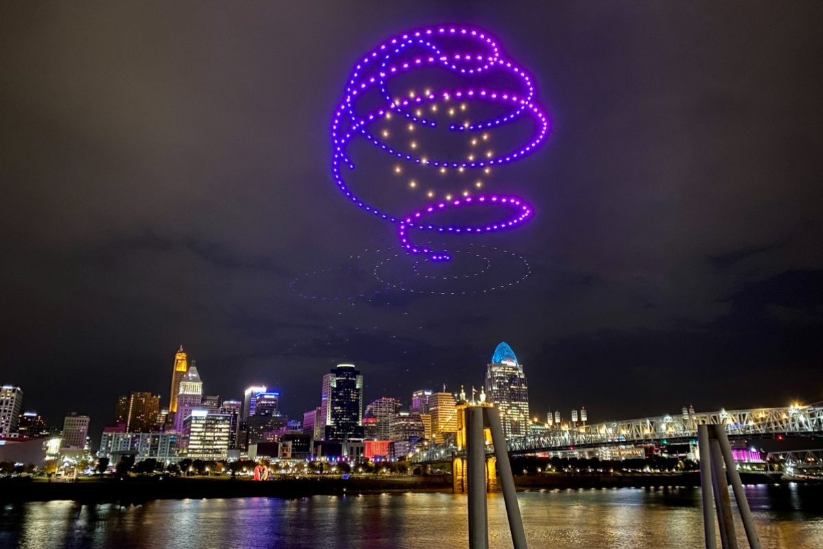 NKU Students Build Interactive Bus Art for BLINK 2026