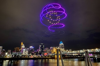 NKU Students Turn TANK Bus Into 35,000-Light BLINK Art Piece