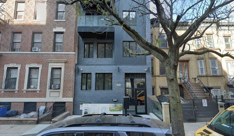 Nor'easter Winds Tear Facade Off Brooklyn Building, Trap Neighbors Outside