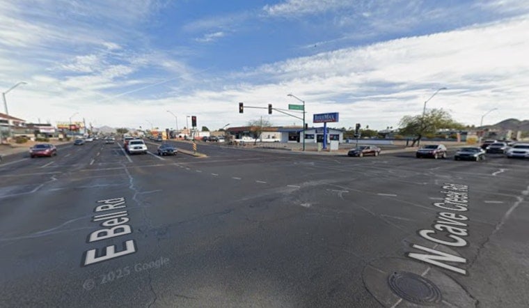 North Phoenix Crash Shuts Down Bell and Cave Creek, Victim Critical