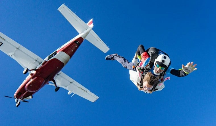 95-Year-Old Marks Birthday by Skydiving