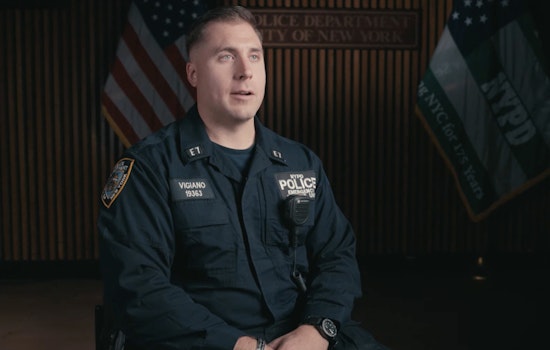 NYPD Officer Who Wears Dad's 9/11 Shield Makes Sergeant at 33