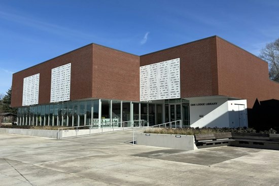 Oak Grove's Oak Lodge Library Earns National Design Honor Amid Old School's Ashes