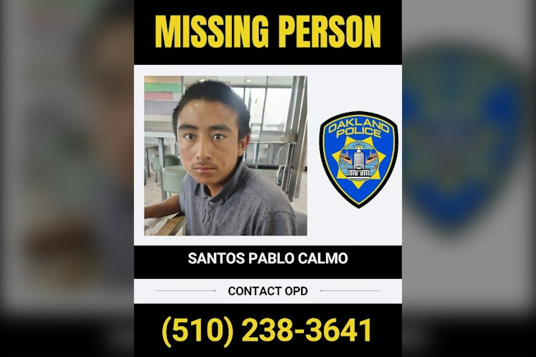 Oakland Police Search for Missing Autistic Teen Santos Pablo Calmo