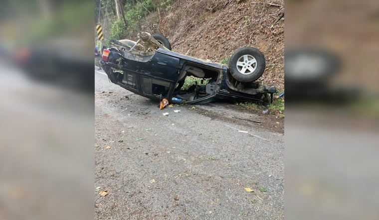 Off-Road Rig Rolls Over On Signal Mountain, One Rushed To Hospital