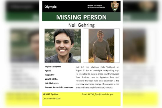 Olympic Park Shifts Tactics as Missing Firefighter-Hiker Stays Lost 10 Days In