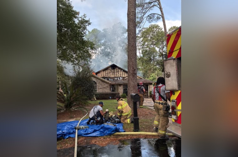 One Dead as Fire Guts Northeast Tallahassee Home on Thornridge Lane