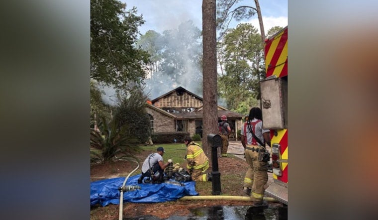 One Dead as Fire Guts Northeast Tallahassee Home on Thornridge Lane