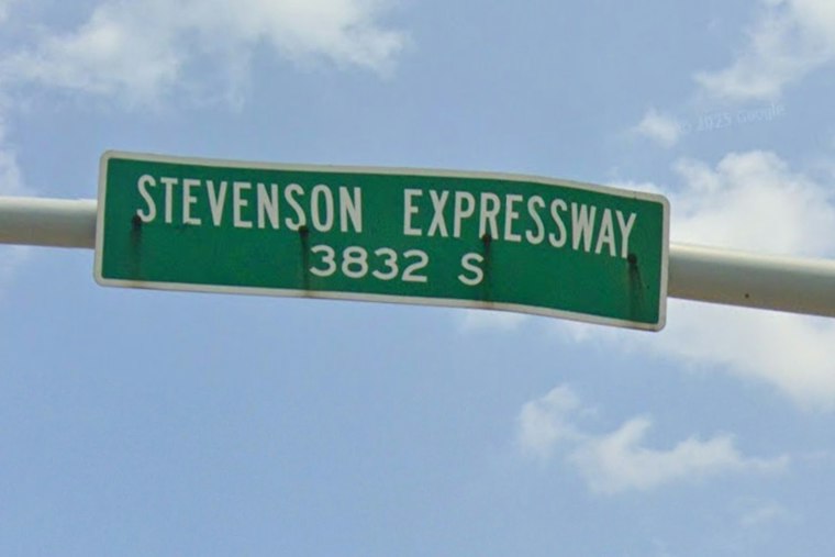 One Hurt in Stevenson Expressway Shooting Near Pulaski, Bullet-Riddled Sedan Left on Shoulder